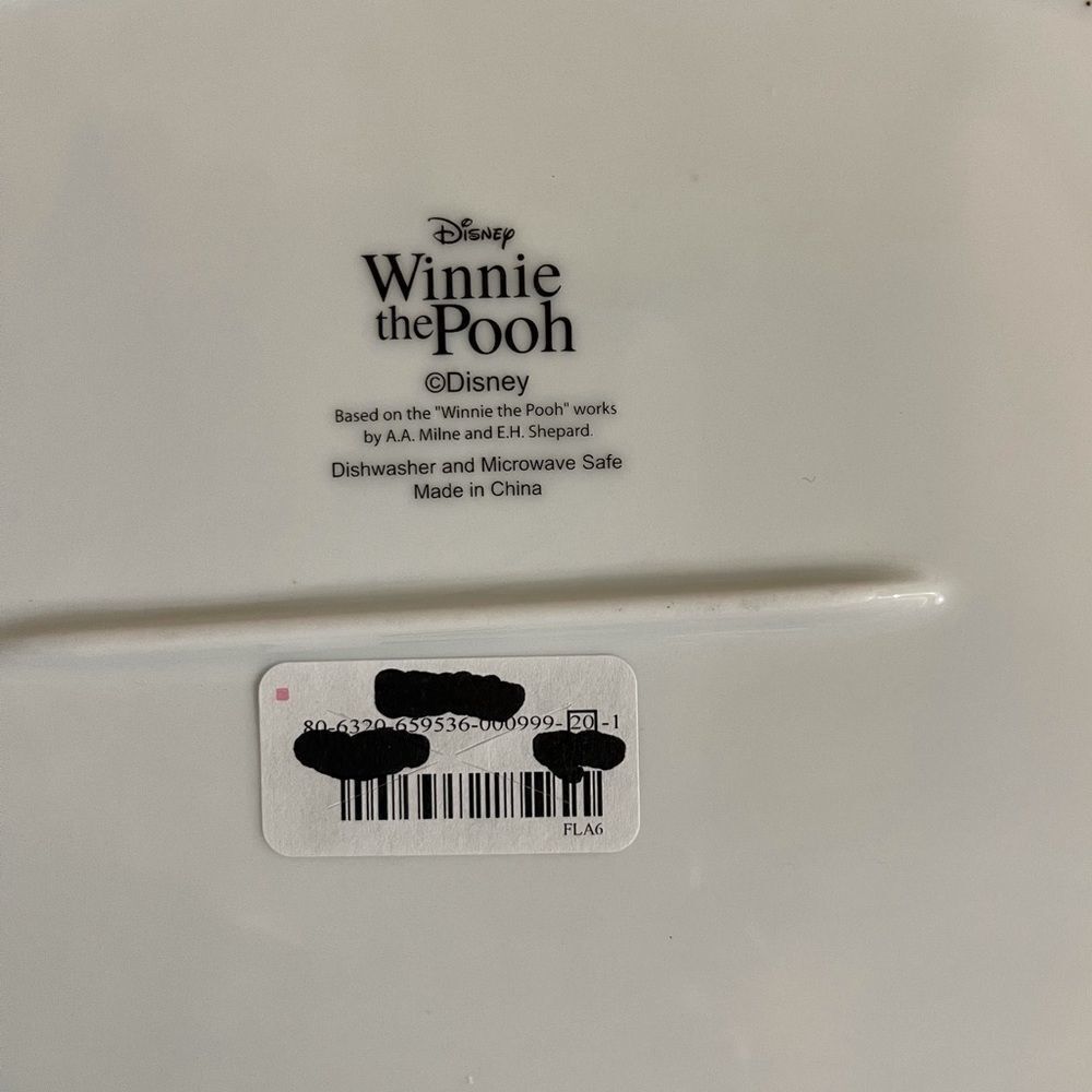 Disney Winnie the Pooh platter with pumpkins NWT - Picture 8 of 10